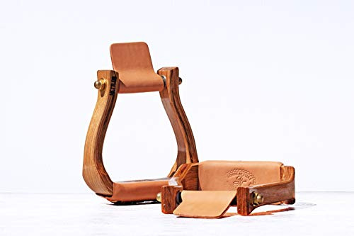 Nettles The Halfbreed Premium Western Stirrups 2.5 Tread and Regular Size