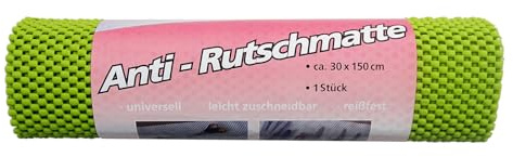 CKM Antirutschmatte rutschfeste Unterlage 150 x 30cm 420g/m² (Grün)