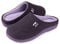 RockDove Women's Original Two-Tone Memory Foam Slipper, Size 5/6 UK Women, Eggplant