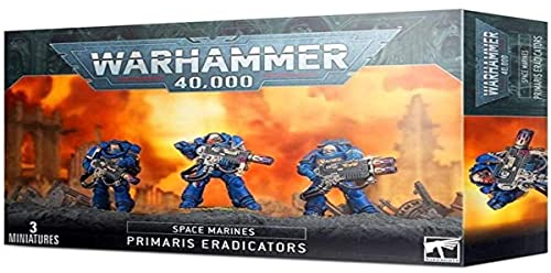 Games Workshop Warhammer 40k - Space Marine Primaris Eradicators Black 99120101286
