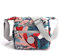 Simcat Schulterhandtaschen für Damen - Crossbody-Tasche aus Nylon mit mehreren Taschen, Kuriertasche für Damen, große Kapazität, für Frauen, Ehefrau, Mutter, Temperamentblume, Einheitsgröße