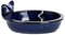 Esschert Design Futter- undTrinkschale Blau lasiert oval - Keramik