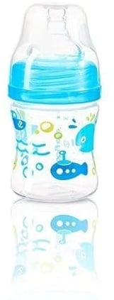 Babyono Antikolik-Flasche Breitloch 120ml BLAU