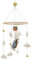 Gry & Sif Mobile Baby aus Filz, für das Babybett, den Laufstall oder Wickeltisch, Erstausstattung Neugeborene, Baby Geschenk, Handmade, Fairtrade, ⌀ 20 cm, Länge 55 cm | Hase mit Luftballons