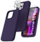 TOCOL Silicone for iPhone 13 Pro Case 6.1-Inch, Liquid Silicone Multi-Color Slim Silky-Soft Touch Anti-Scratch Shockproof Protective Phone Cover, Midnight Purple