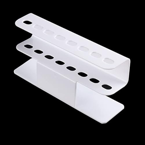 Support de présentation durable pour extensions de cils - Support de rangement pour pinces à épiler, ciseaux, 8 trous