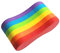 kowaku Pull Buoy Float Auftrieb Flotation Eva 6 Schichten Pool Trainingshilfe Beine und Hüften Unterstützung für Kinder Junior Gear Schwimmschlag, Regenbogen