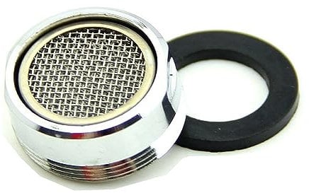 ARA CHOICE Tap Aerator Faucet Water Saving Kitchen Male Female Nozzle End Diffuser Filter Kitchen Bathroom Diffuser End Basin Sink Chrome (20mm Female)