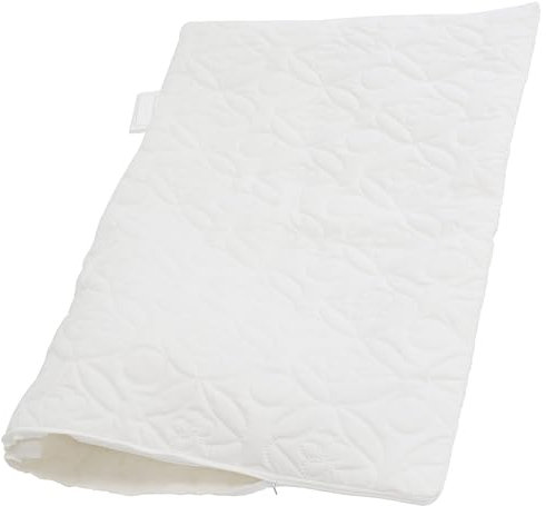 AERZETIX - C69812 - Juego de 4 Fundas Protectoras para Almohada Acolchada 50x70cm con Cremallera - Protector de cojín - Color Blanco - en Microfibra y guata - Durmiente Dormir