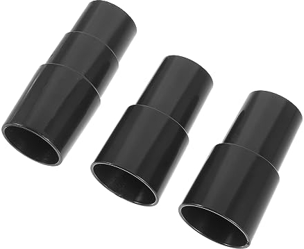 Hemobllo 3pcs Vacuum Hose Adapter Extension Tube Connector for Vacuum Cleaner Part Plastic Converter Reducer Use Wet Dry
