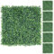 Yaheetech Artificial Plant Wall Panels, 6Pcs 50x50cm Grass Living Wall Greenery Ivy Leaf Screening Privacy Fence Wall Landscaping Garden Home Balcony Indoor/Outdoor Decoration, Green