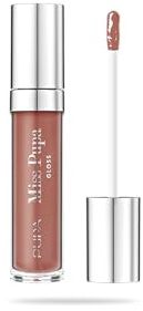 PUPA MILANO PUPA MISS PUPA GLOSS 404 Warm Nude, ultra-brillanter Lipgloss, sofortiger Volumen-Effekt
