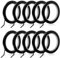 10 Pièces Rubans Adhésifs pour Tableau Blanc, 66m Noir Graphique Ruban à Grille Marquage Tableau Blanc de Auto-adhésif, Scotch Ruban Adhésif pour Tableau Blancs, Bureau, école