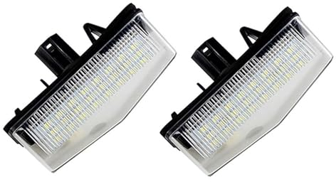 gongxini Kennzeichenleuchte Kennzeichenleuchten Auto Kennzeichen Licht Ersatz,für Toyota RAV4 (XA40) 2013-2018