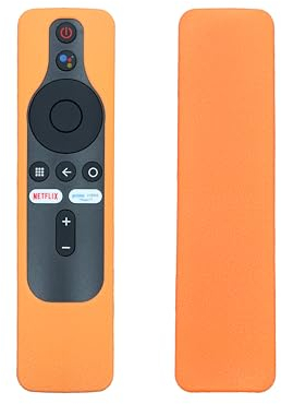 MUXIJUNXI CR319 Bluetooth Remote Control with Voice for Xiaomi Mi Box S/Mi TV Stick, Replaces XMRM-006, Comes with a Silicone Protective Cover