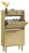 HOMCOM Meuble à Chaussures étagère à Chaussures Armoire 2 Portes abattants 12 Paires, Effet rotin tissé Design bohème - dim. 80L x 24,5l x 110H cm Naturel