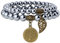 Farfume Chakra Armbänder für Frauen - Kristalle Armband Frauen natürliche Edelsteine Yoga Reiki - Ein Satz von Doppel-Armbänder（Terahertz-Stein & Lebensbaum（Mittel）
