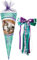 alles-meine.de GmbH Schultüte - Stubentiger/süße Katzen - 85 cm - eckig - incl. große Schleife - Tüllabschluß - Zuckertüte - mit/ohne Kunststoff Spitze - für Mädchen - Ka..