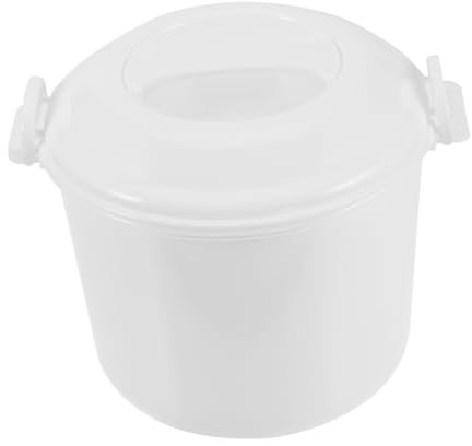 WEKADRIN Cuociriso Microonde Con Coperchio Per Riso Pasta e Verdure Contenitore Versatile e Portatile Per Cottura Facile e Veloce Cucina