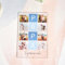 Cristal Plaque Placa de Metacrilato Personalizada con ocho Fotos estilo cuadrícula con mensaje – Base de metacrilato – Regalo Único para el Día del Padre, Cumpleaños y Aniversarios