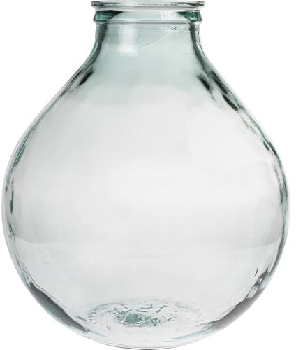 lilawelt24 Glasballon Weinballon Glasflasche Gallone Gärbehälter Glas für Wein Likör Fermentation – Dekoflasche Vase Glasbehälter (20L)
