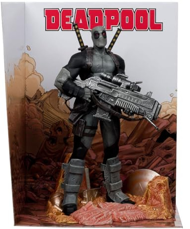 Marvel Collection PVC Statue 1/6 Deadpool (Deadpool #1) (Grey Suit Chase) 27 cm