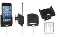 Brodit 514433 - Cavo di Fissaggio con connettore Lightning a 30 Pin, Girevole inclinabile, Imbottito per Apple iPhone 5/5S