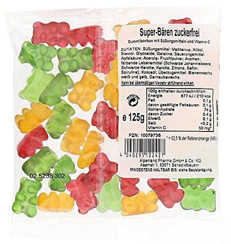 Super Bären Gummibonbon Zuckerfrei