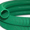 Wiltec Tuyau d'aspiration vert – 5 m/Ø 25 mm (1) – avec Spirale de renforcement – Tube à pression souple en PVC – pour Arrosage Irrigation Jardinage Évacuation Refoulement