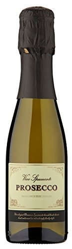 Vino Spumante Extra Dry Prosecco Sparkling Wine (12 x 20cl Single Serve Bottles)