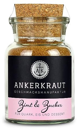 Ankerkraut Zimt & Zucker, 100g im Korkenglas