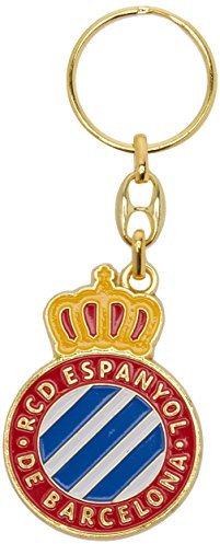RCD Espanyol 17LLA02-00 Llavero, Azul/Blanco, Única