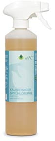 eMC Kalkreiniger Sprühlösung - Probiotische Reinigungslösung gegen hartnäckige Kalkablagerungen, fördert ein gesundes Raumklima & beseitigt schlechte Gerüche effizient, 500ml