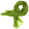 DOLCE ABBRACCIO by RiemTEX ® Schal Damen LADY SUNSHINE Seidentuch Tücher mit hohem Seidenanteil Pashmina Stola Tuch Halstuch in frischem Grün Kopftuch Damen Seidenschal Elegante Schals (Apfelgrün)