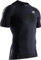 X-Bionic Herren Invent Run Speed, Short Sleeve Shirt, Opal Black/Arctic White, L