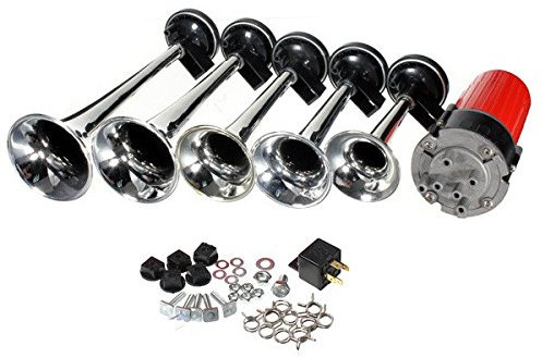 JenNiFer Musical Dixie Dukes of Hazzard Electronic Chrome Air Horn Trumpet