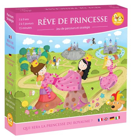 Zoe Yateka – Prinzessinnentraum – Strategiespiel – Gesellschaftsspiel für Kinder – ab 5 Jahren