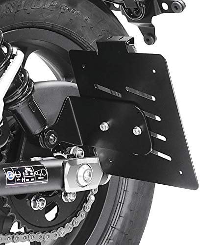 Kennzeichenhalter seitlich für Honda Rebel 500 17-24 schwarz