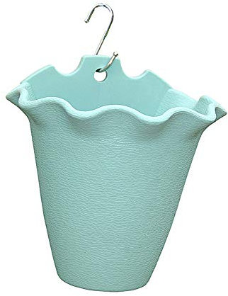 WPCASE Pot De Fleur Suspendu JardinièRe Murale ExtéRieur Jardiniere Balcon Suspendue Pot Fleur Balcon Pot De Fleur Mural Jardiniere Suspendue Pot De Fleur A Accrocher Pot Fleur Green