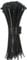 200 Pack of Cable Ties, 200mm x 4.8mm, 8 Premium Tie Wraps, Strong Nylon Zip Ties, Perfect for DIY, Industrial, Workshop, Electricians, packaging (200PC - 204mm x 4.8mm, Black)