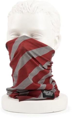 John Doe Stripes Red Multifunktionstuch (White/Red)