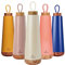 Chic Mic Bioloco Loop Thermosflasche aus Edelstahl hergestellt, Farbe: Pearl, Fassungsvermögen: 500 ml, Maße: 7.5 cm x 7.5 cm x 28 cm, BEL124