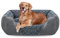 JOEJOY Hundebett Grosse Hunde, Hundekorb Waschbar Flauschig, rutschfest Anti-Angst Hundebetten Weich Bequem, Hundekörbchen für Grosse Hunde und Katzen, 89x63x23cm
