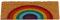 Marco Paul 53x23cm Decoir Insert with Rubber Backing - Outdoor Mat Heavy Duty Doormats - Shoe Scraper Removes Grass and Dirt, for Front Door, Patio and Entrance (Rainbow)