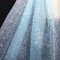 LUMoony 150cm Breit Netzstoff Tüll Decor Sparkly Glitzernder Stoff Pailletten-Stoff für DIY-Hochzeitskleider Halbrock Kleid Tischkleidung Hintergrund