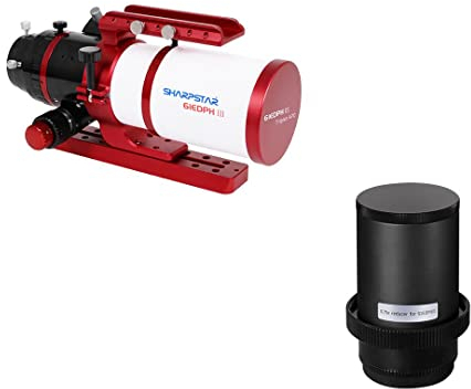 Sharpstar 61EDPH III 61 mm f/4,4 Apochromat (durch 0,75x Reducer), 61EDPH-Bundle
