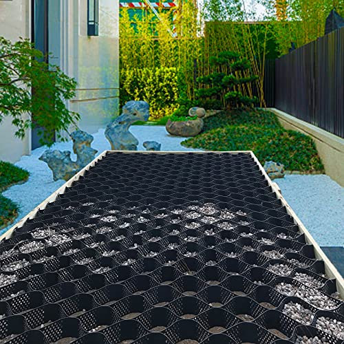 Kiesgitter, Kiesgitter 2 Zoll, Bodengitter für Wege, Auffahrten für Untergrundarbeiten, Terrassen, Schuppen, Gefälle, Bodenplatten für Pflastersteine zum Auffüllen von Er