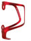 Wasserflaschenhalter, Flaschenhalter, Aluminiumlegierung, ultraleicht, Wasserbecher, Flaschenhalter, Oberfläche eloxiert (rot)