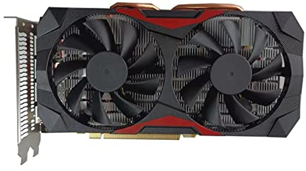Lanlousy RX580 8G Graphics Card for AMD 8GB 256Bit 2048SP GDDR5 1206MHZ/6000MHZ PCI-Express 3.0 16X