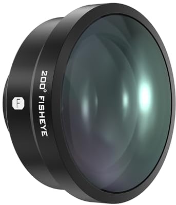 Freewell 200° Fisheye Lens for Sherpa Series & Samsung - Capture the World with a Distinctive Curve on Your Smartphone
